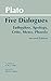 Plato: Five Dialogues: Euthyphro, Apology, Crito, Meno, Phaedo (Hackett Classics) by Plato (2002-10-01)
