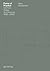 Forms of Practice: German-Swiss Architecture, 1980-2000 by Irina Davidovici (2012-12-27)