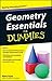 Geometry Essentials For Dummies 1st by Ryan, Mark (2011) Paperback