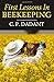 First Lessons in Beekeeping by C. P. Dadant (2016-04-05)