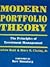 Modern portfolio theory: The principles of investment management