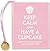 Keep Calm and Have a Cupcake: Sweet Little Thoughts on Staying Sane by Evelyn Beilenson (2010-06-01)