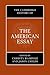 The Cambridge History of the American Essay by Christy Wampole