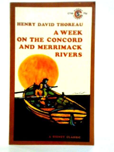 A week on the Concord and Merrimack Rivers