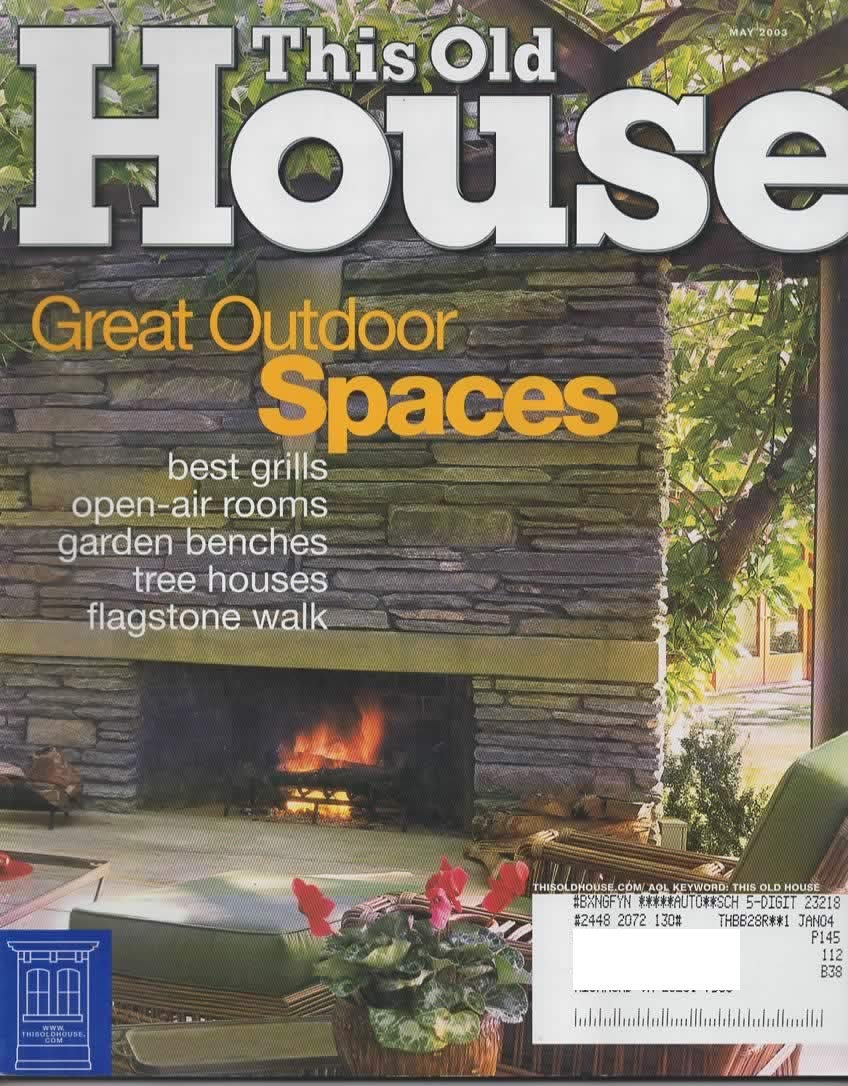 This Old House May 2003 (Paperback)