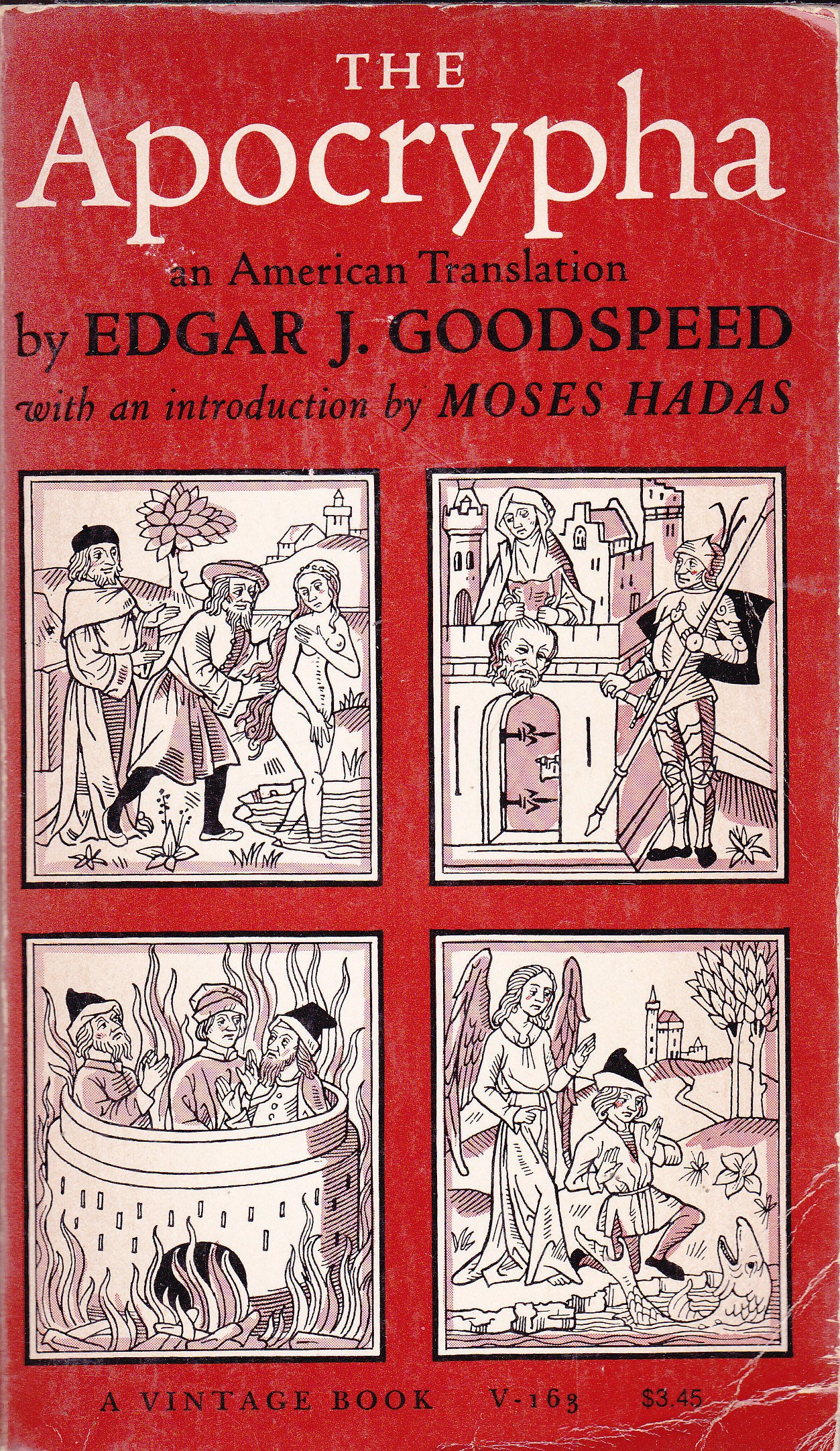The Apocrypha: An American Translation. Introduction by Moses Hadas (A Vintage Book V163)