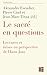Le sacré en questions: Lect...