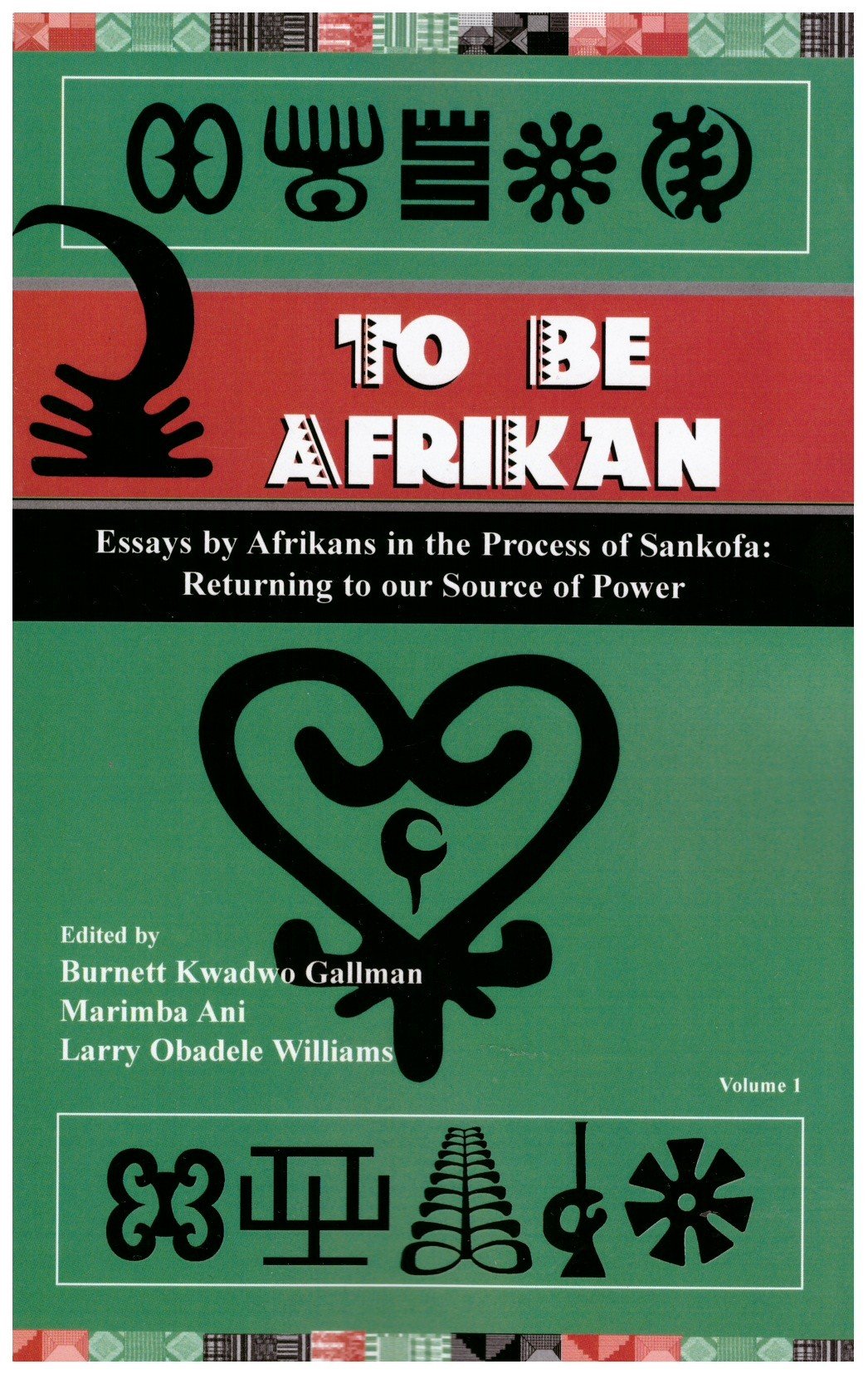 To  Be Afrikan (Paperback)