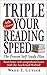 Triple Your Reading Speed by Cutler, Wade E. (2004) Mass Mark... by Wade E. Cutler