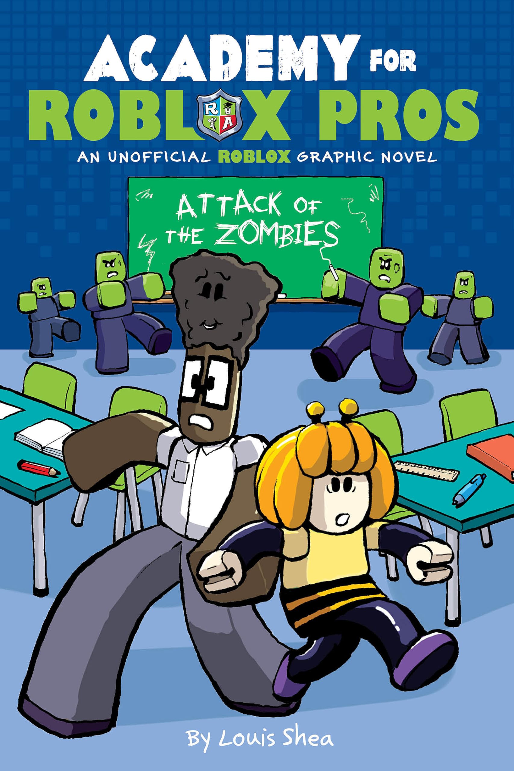 Attack of the Zombies (Academy for Roblox Pros Graphic Novels #1)