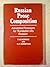 Russian Prose Composition by F.M. Borras (1974-04-18)