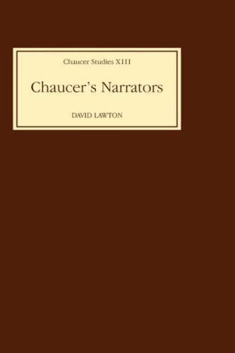 Chaucer's Narrators (Chaucer Studies) by David Lawton (1985-11-28)