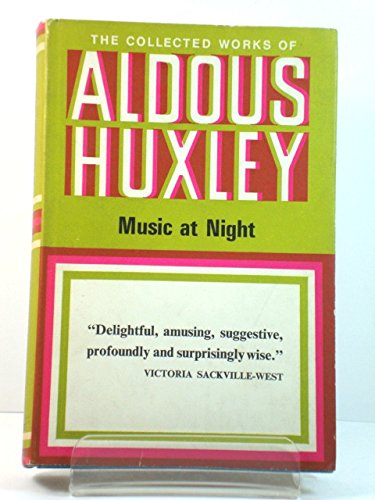 Music at night: And other essays including Vulgarity in literature
