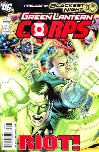 Green Lantern Corps #36 "Emerald Eclipse Pt.4" (Comic)