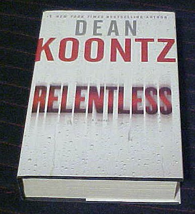 Relentless by Dean Koontz Large Print Hardback