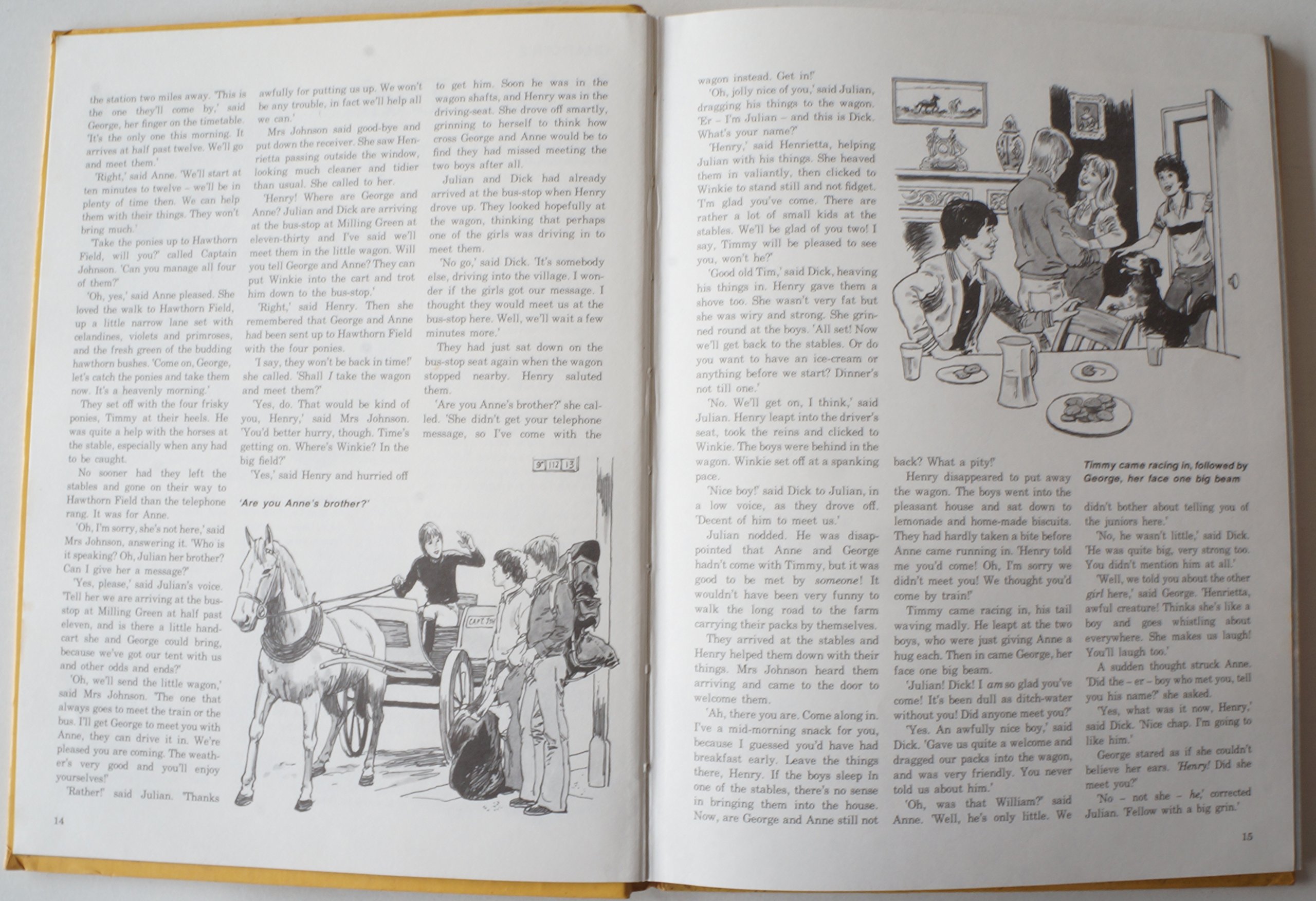 ENID BLYTON'S FAMOUS FIVE ANNUAL - FIVE GO TO MYSTERY MOOR
