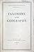 Taxonomy and Geography
