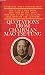 Quotations From Chairman Mao Tse-Tung by M. Tse-Tung