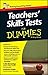 Teacher's Skills Tests For Dummies by Colin Beveridge (25-Apr-2014) Paperback