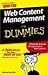 Web Content Management for Dummies by Nathan Rawlins (2004) Paperback