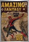 Amazing Fantasy #15 (1962) 1st Appearance of Spider-Man by Steve Ditko
