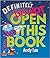 Definitely Do Not Open This Book (Paperback) 2021 by Andy Lee
