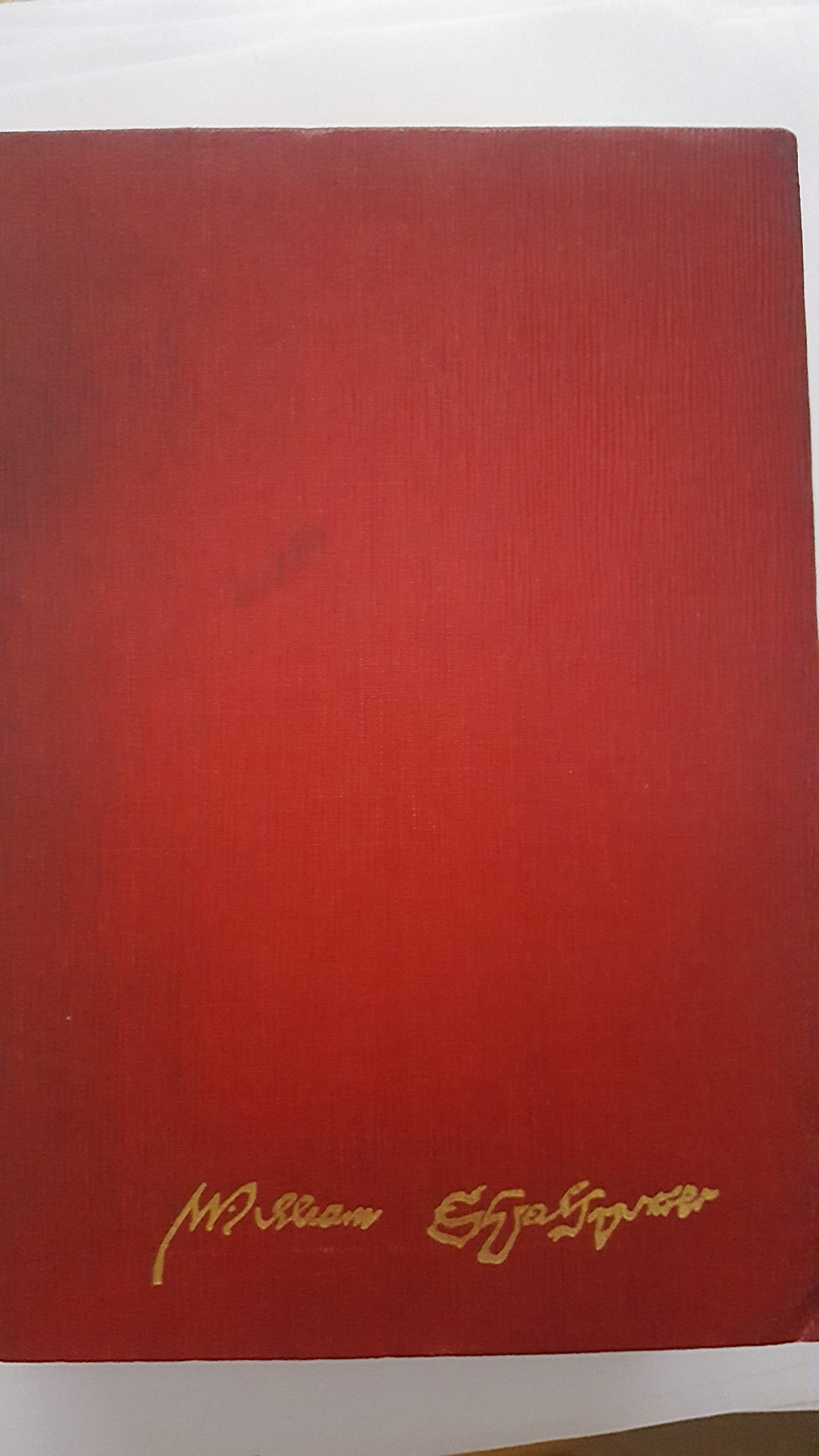 William Shakespear Complete Works (Leather Bound)