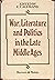 War, literature, and politics in the late Middle Ages by C. Allmand