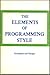 Elements of Programming Style