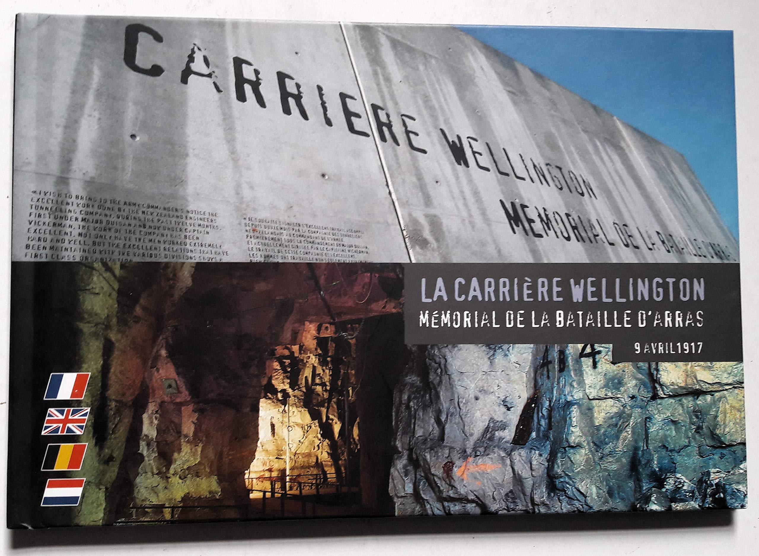LA CARRIERE WELLINGTON: MEMORIAL DE LA BATAILLE D'ARRAS, 9 AVRIL 1917. (Hardcover)