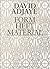 David Adjaye: Form, Heft, Material by Unknown(2015-03-12)