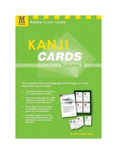 Kanji Cards Kit Volume 4 (Paperback)