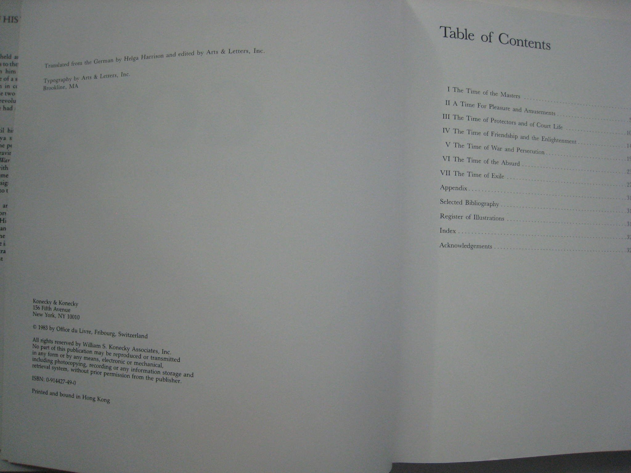 Goya: A Witness of His Times (English, German and French Edition)