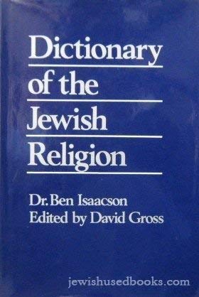 Dictionary of the Jewish Religion (Hardcover)