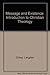 Message and Existence: An Introduction to Christian Theology by Langdon Gilkey (1984-05-03)