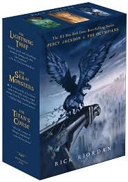 Percy Jackson and the Olympians Three Volume Boxed Set by Rick Riordan