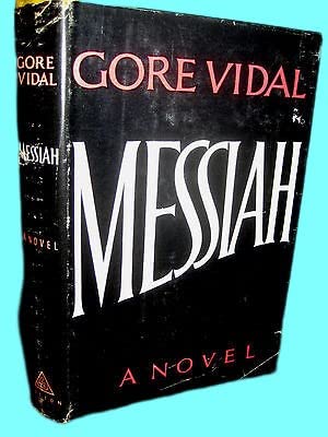 Messiah Gore Vidal Novel 1st Edition First Printing Fiction HCDJ 1954
