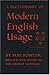 Fowler's Modern English Usage (2nd Edition) by Fowler, H.W. [01 April 1983]