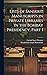 Lists of Sanskrit Manuscripts in Private Libraries in the Bombay Presidency, Part 1