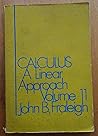 Calculus: A Linear Approach, Vol. 2 Calculus: A Linear Approach, Vol. 2
