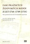 Fase Prazskych zidovskych rodin z let 1748-1749 (1751)