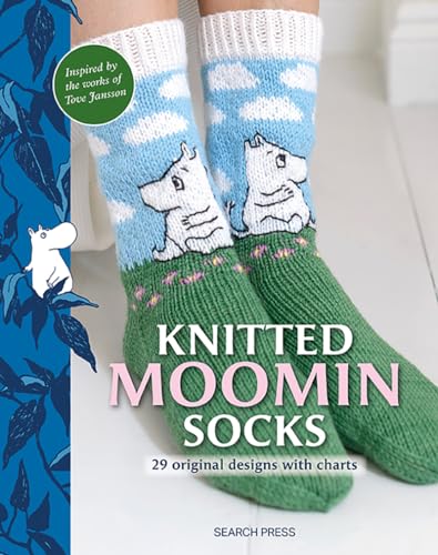 Knitted Moomin Socks: 29 original designs with charts (Paperback)