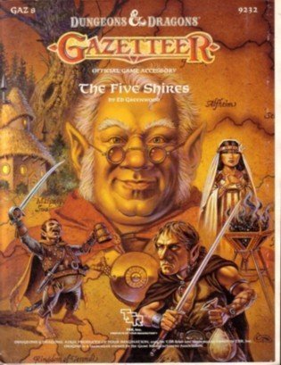 Five Shires (Dungeons & Dragons Gazetteer GAZ8) by Ed Greenwood (1988-09-01)