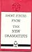Short Pieces from the New Dramatists