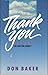 Thank-You Therapy by Don Baker