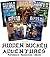 Set of 5 HIDDEN MICKEY ADVENTURES - COLLECTOR PAPERBACK FIRST EDITION - novels about Walt Disney and Disneyland by Nancy Temple Rodrigue (2016-04-01)