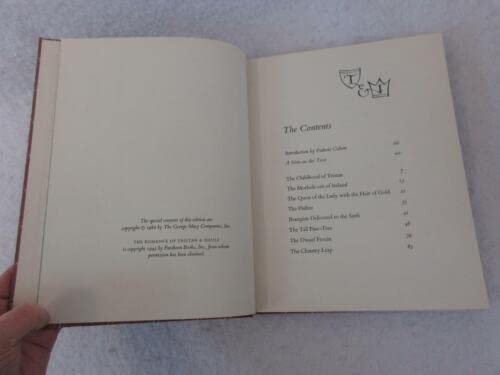 Rare Joseph Bedier THE ROMANCE OF TRISTAN & ISEULT Heritage Press in Slipcase 1960 [Hardcover] unknown (Hardcover)