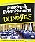 Meeting and Event Planning For Dummies by Friedmann, Susan (2003) Paperback