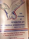 Legal Proceedings of Harold Weisberg Versus General Services Administration Civil Action 2052-73 Together With the January 22 and 27 Warren Commissio: ... Act and Political Assassinations, V. 1) Legal Proceedings of Harold Weisberg Versus General Services Administration Civil Action 2052-73 Together With the January 22 and 27 Warren Commissio: ... Act and Political Assassinations, V. 1)