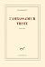 L'ambassadeur triste by Ananda Devi Nirsimloo (2015-01-01)